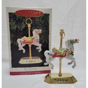 1995 Hallmark Keepsake Ornament TOBIN FRALEY CAROUSEL 4th in Series